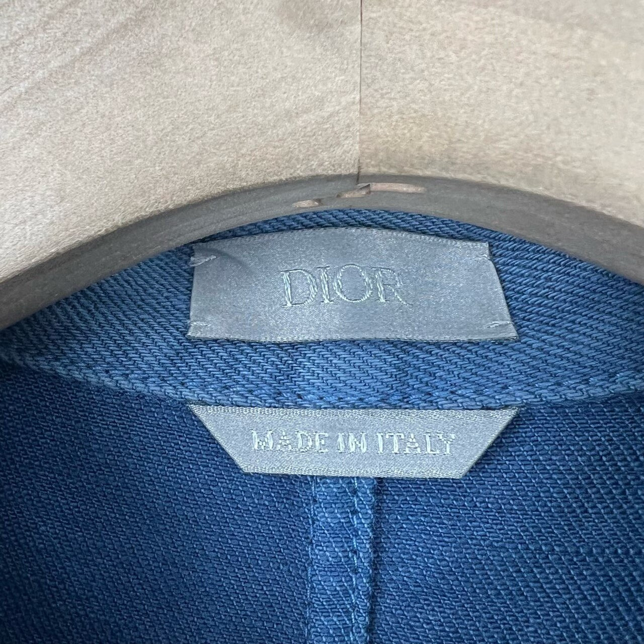 Dior 1947 Embroidered Logo Denim Jacket