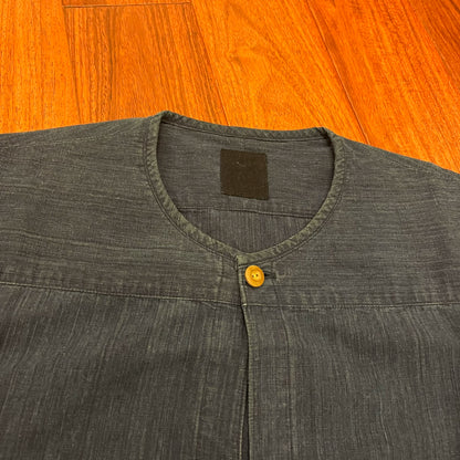Visvim ICT Kerchief Border Tunic Navy
