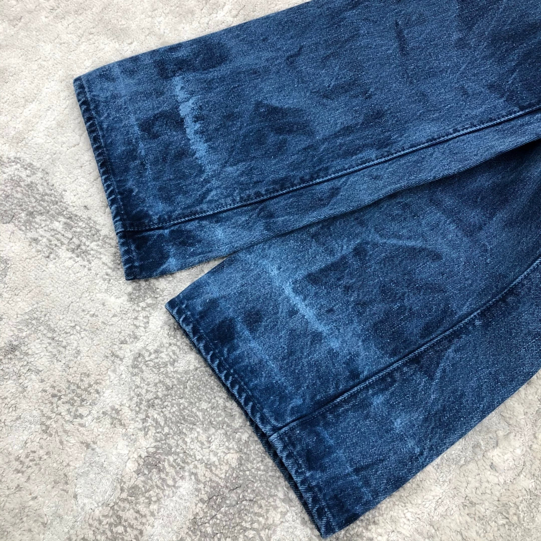 Freewheelers Blue Dyed Vintage Denim Pants