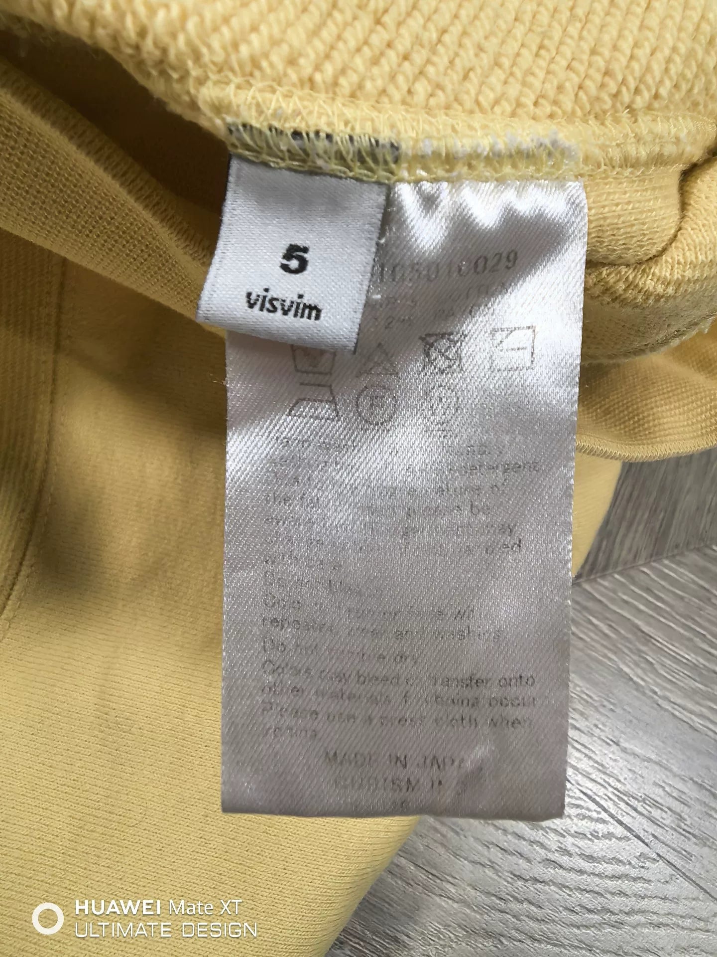 visvim vintage crew sweatshirt with printed design