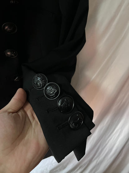 Yohji Yamamoto 19AW Double-Breasted Jacket