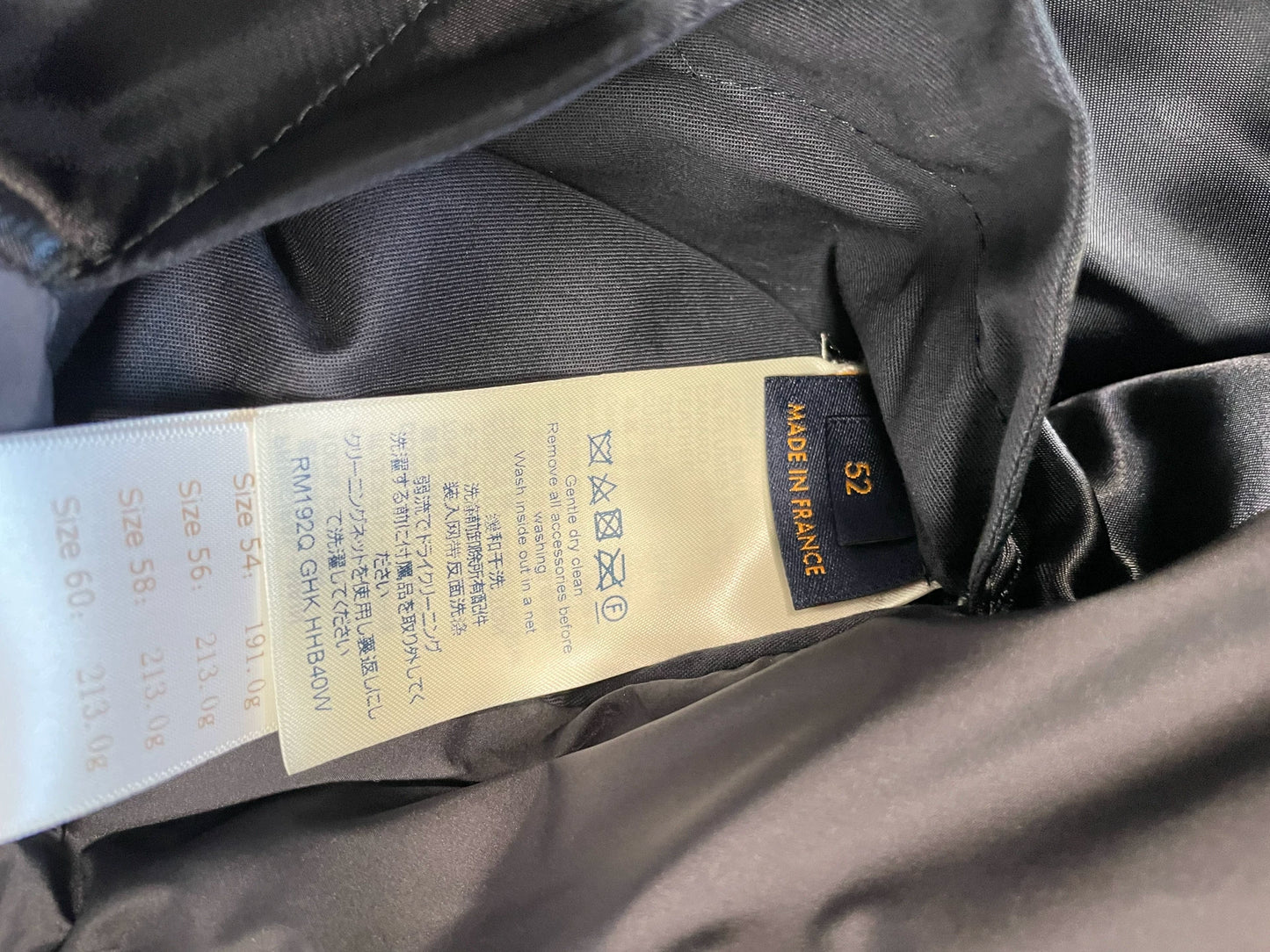 louis vuitton puffer jacket deep blue