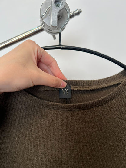 Yohji Yamamoto Wool Blend Knit Sweater