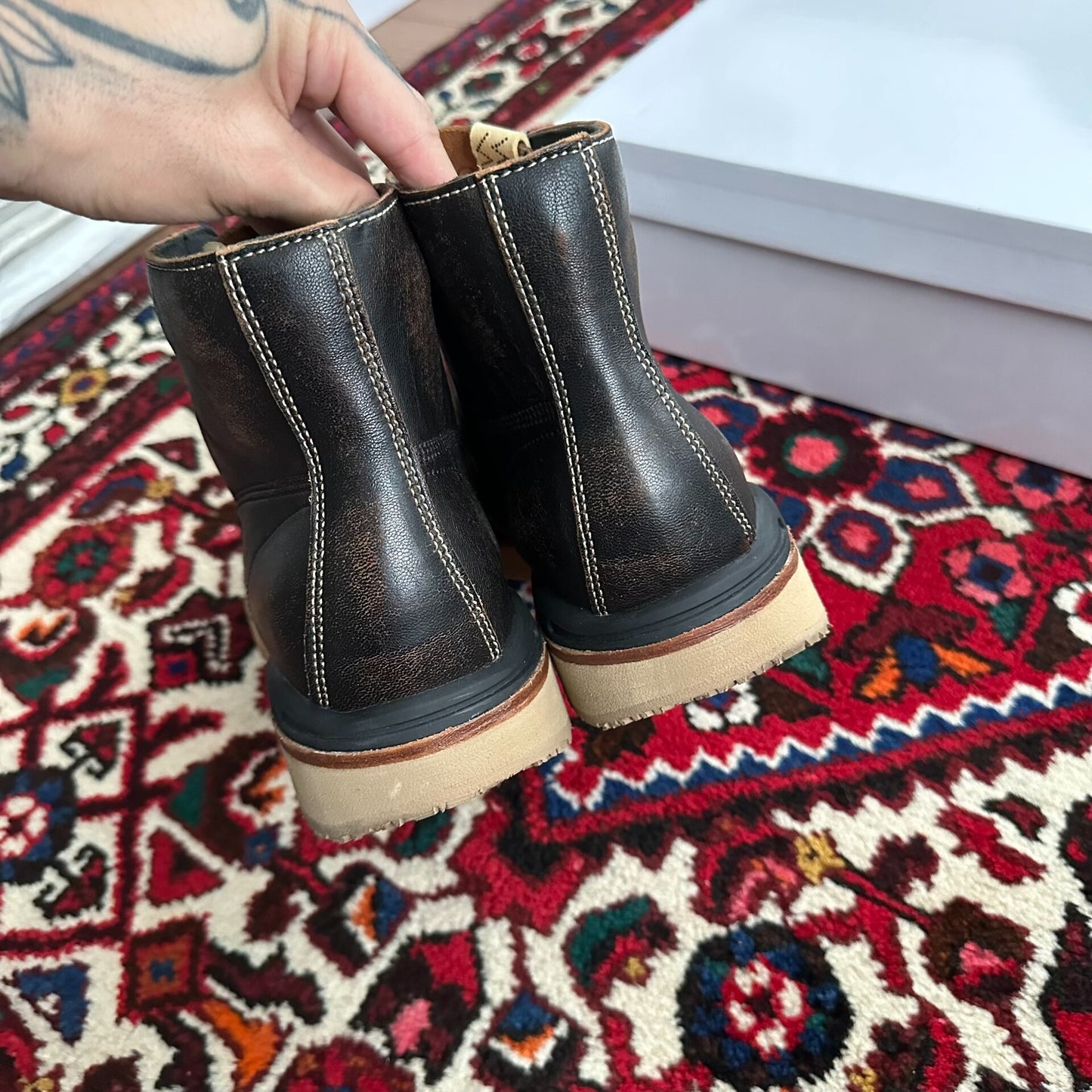 Visvim 22AW Virgil Boots Folk Style