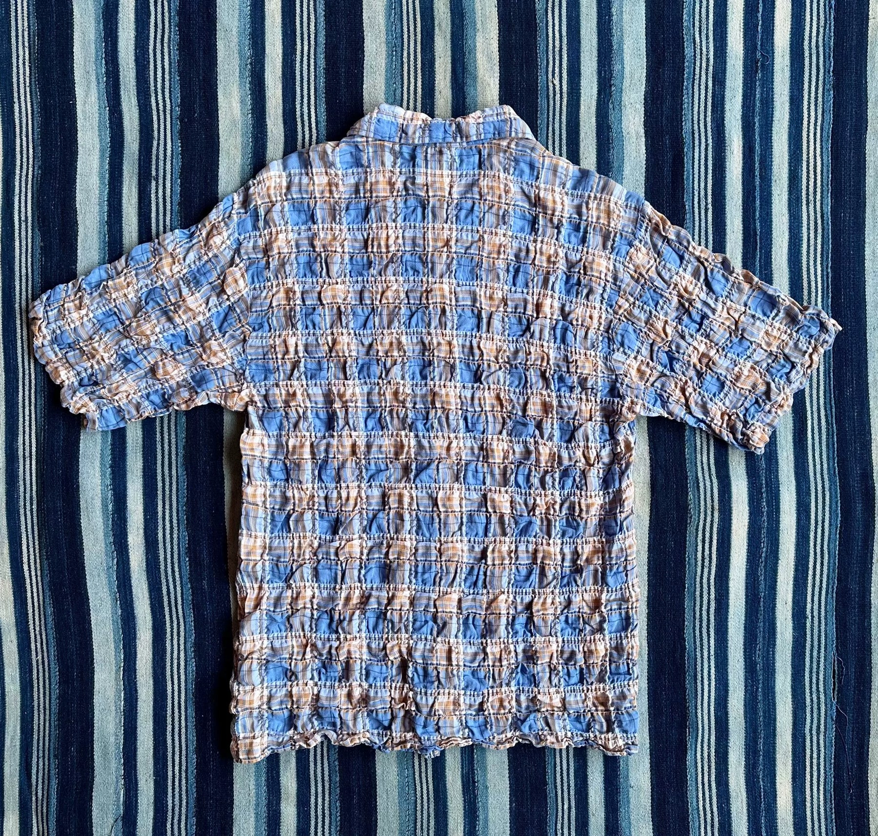 Nigel Cabourn Frankies Check Short-Sleeve Shirt