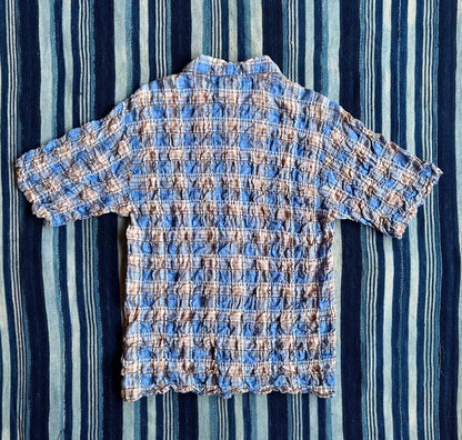 Nigel Cabourn Frankies Check Short-Sleeve Shirt