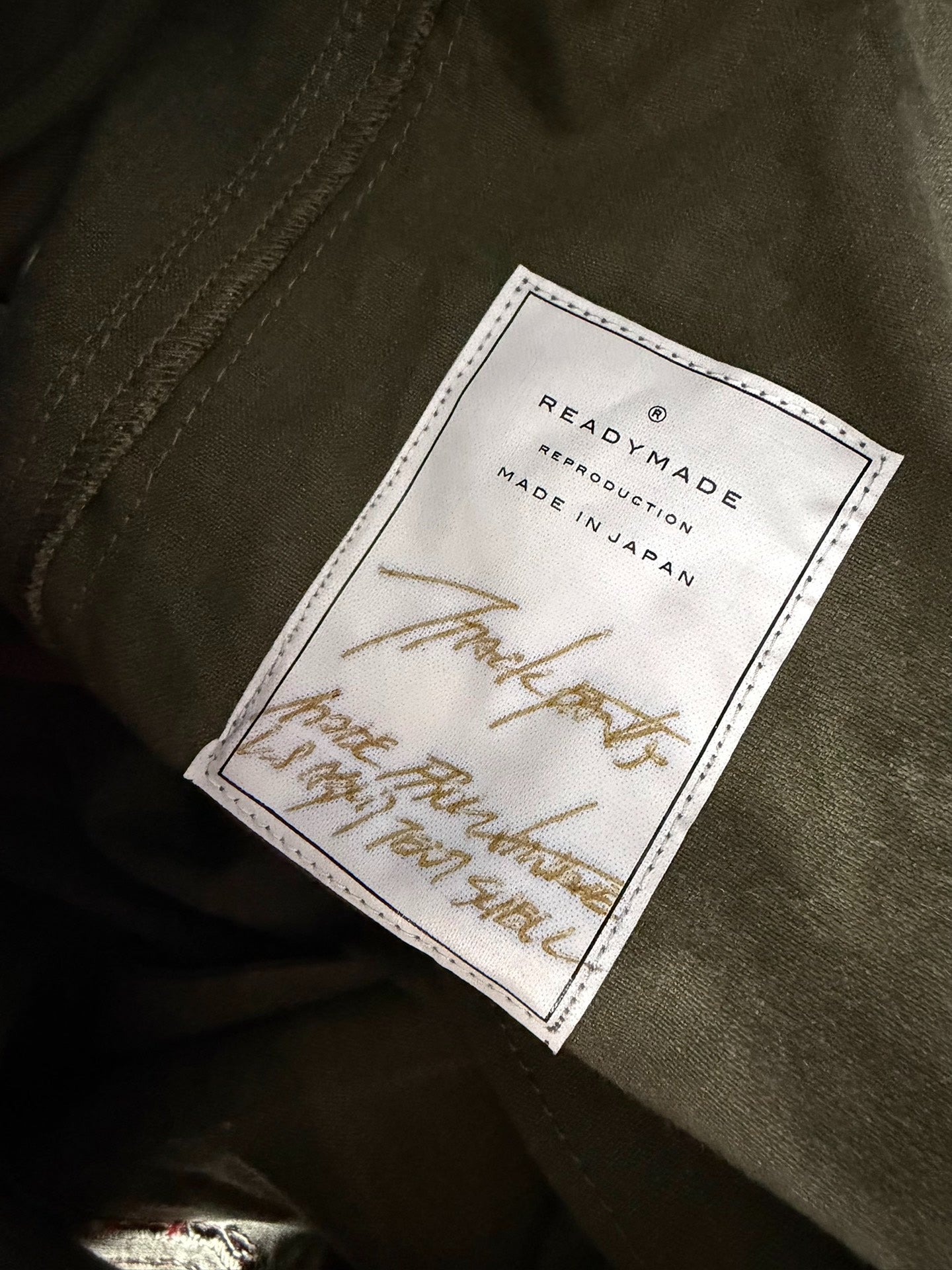 ReadyMade Side Snap Track Pants