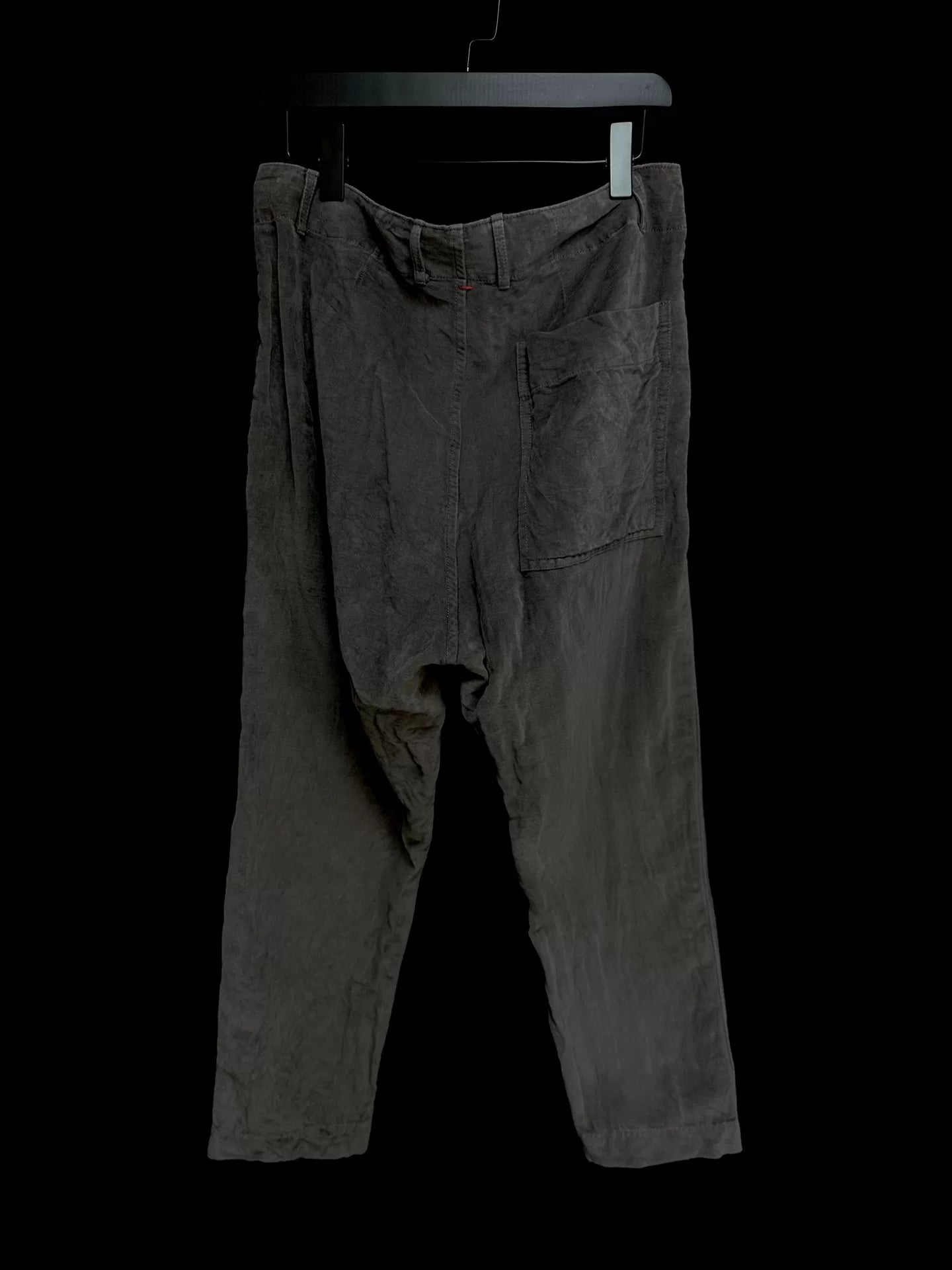 gray velvet pants by casey casey