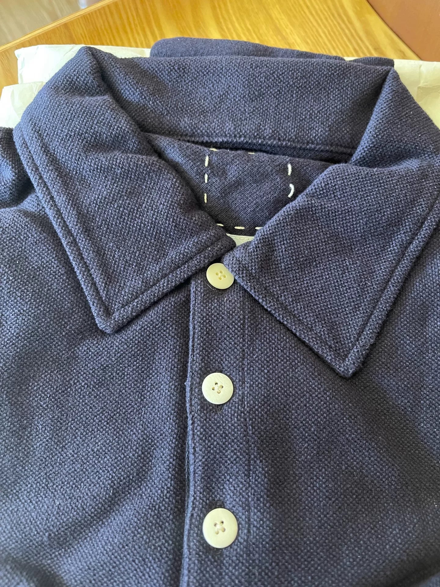 VISVIM WELLER L/S (C/WS) Polo