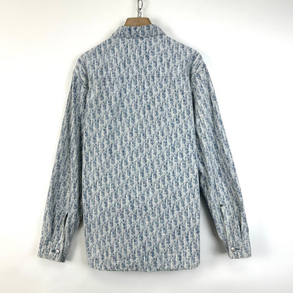 Dior Men's Monogram Logo Denim Jacket