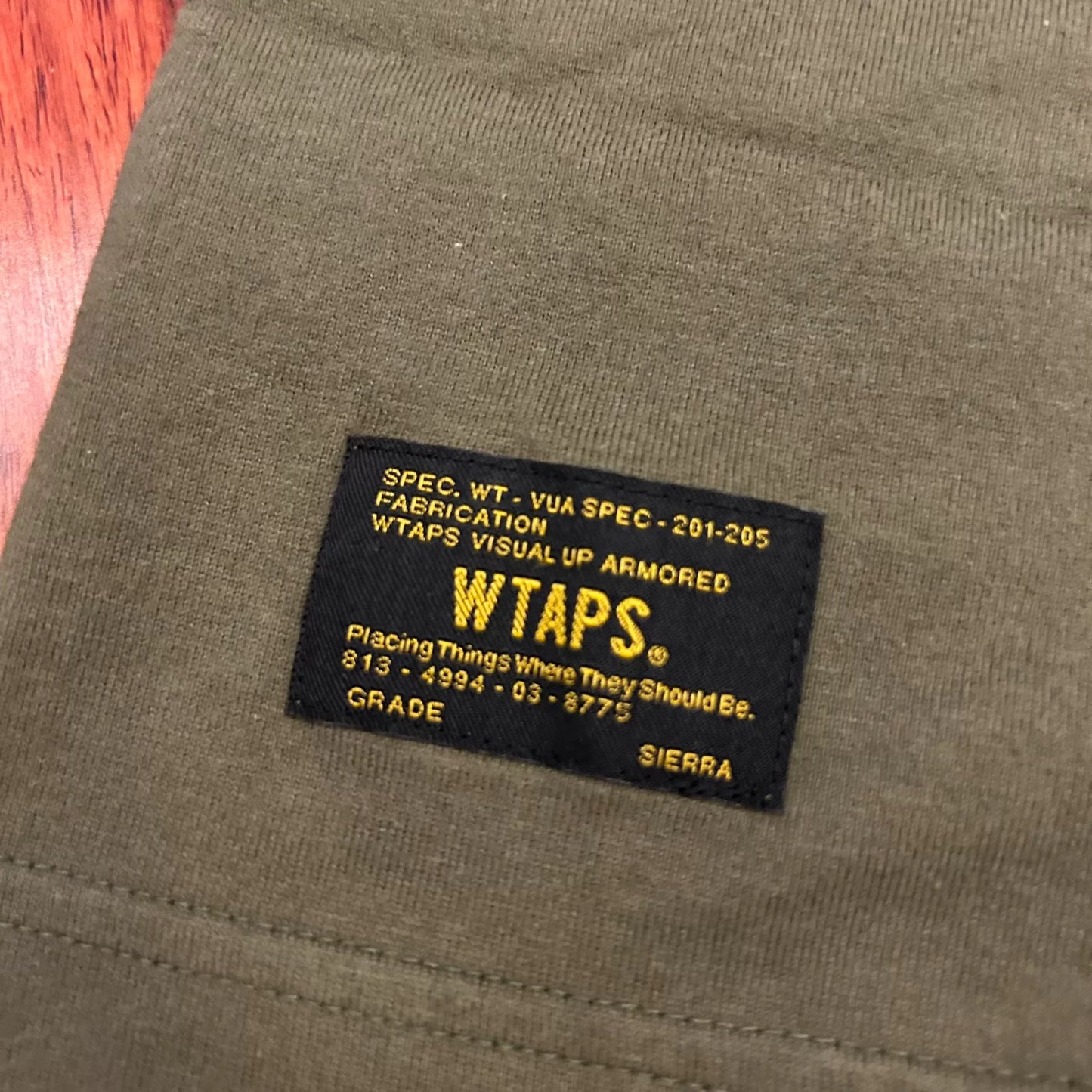 WTAPS Classic Red Label Vest
