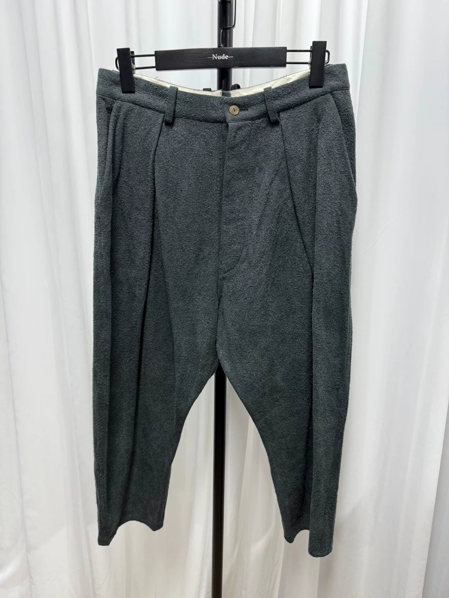 100% Silk Waist Trousers by Araki Yuu