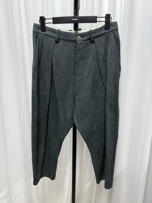 100% Silk Waist Trousers by Araki Yuu