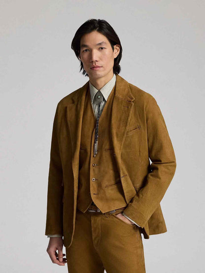 RRL Suede Western Style Blazer
