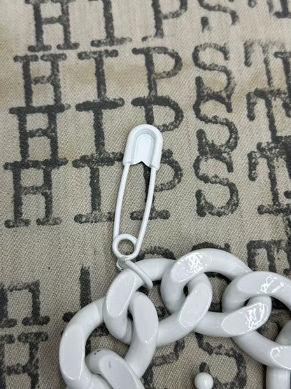 Raf Simons White Painted Bracelet