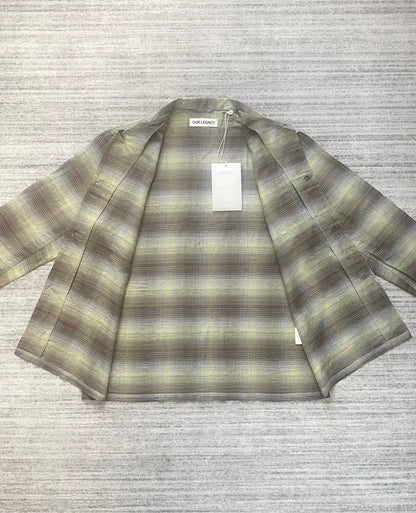 Our Legacy Murky Static Checkered Shirt