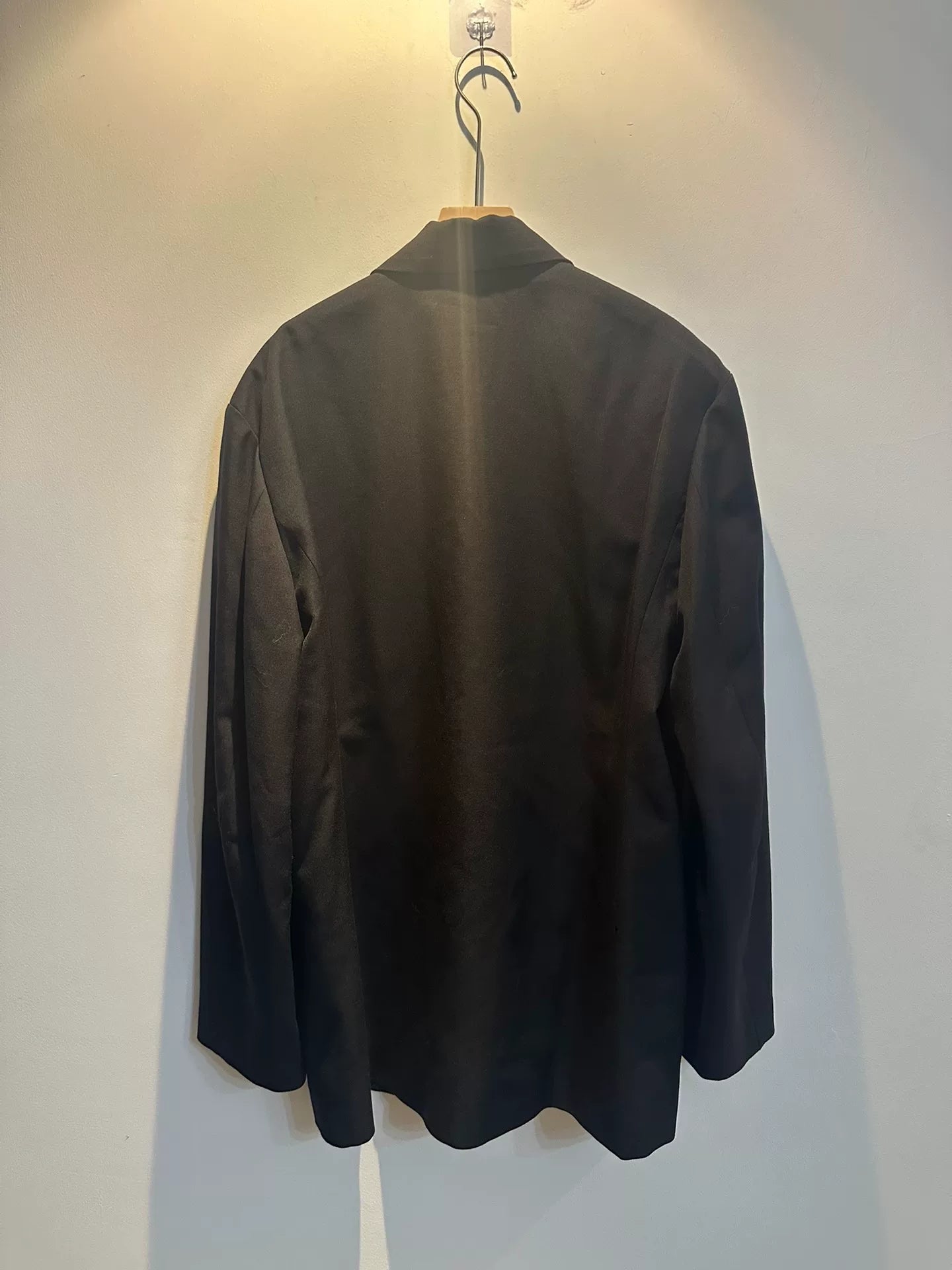 balenciaga black blazer size 44