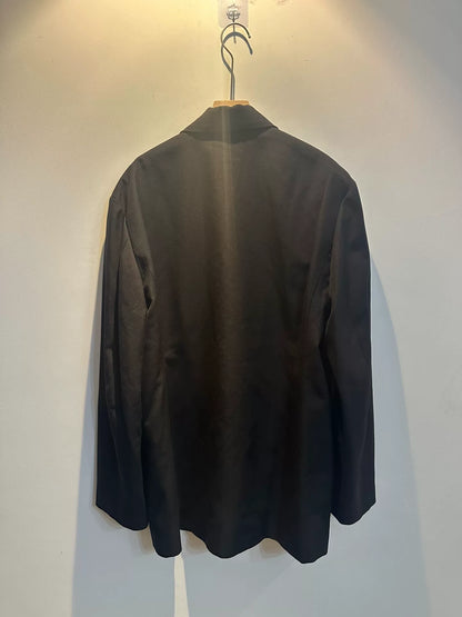 balenciaga black blazer size 44