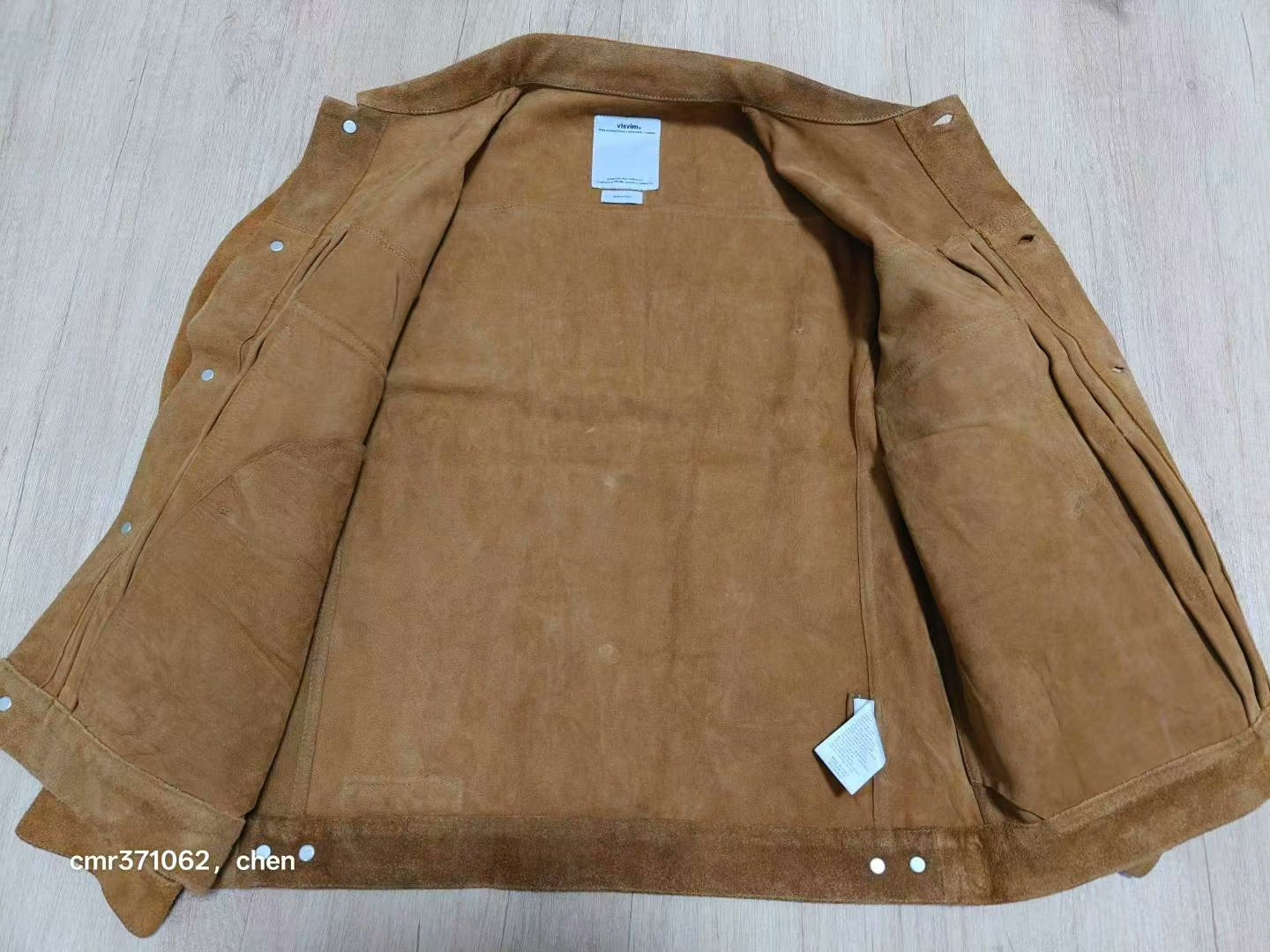 VISVIM 16SS 101 JKT Cow Suede