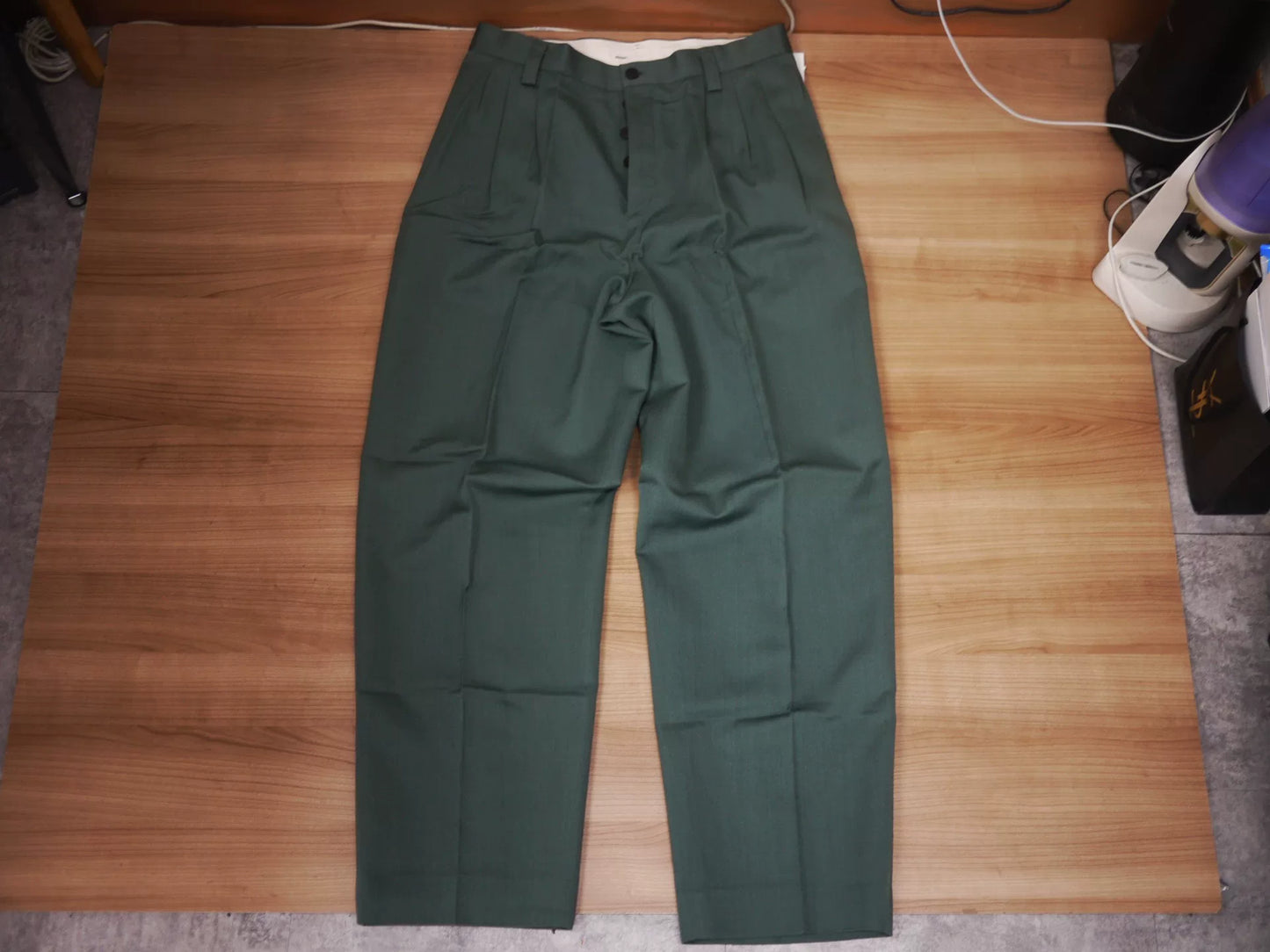 Visvim RUSSO PANTS in Green
