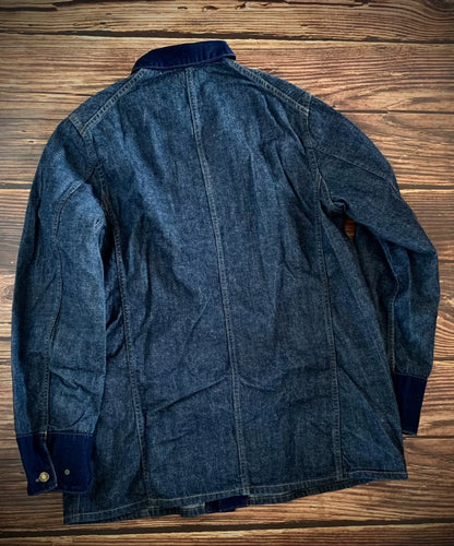 yard master indigo work jacket