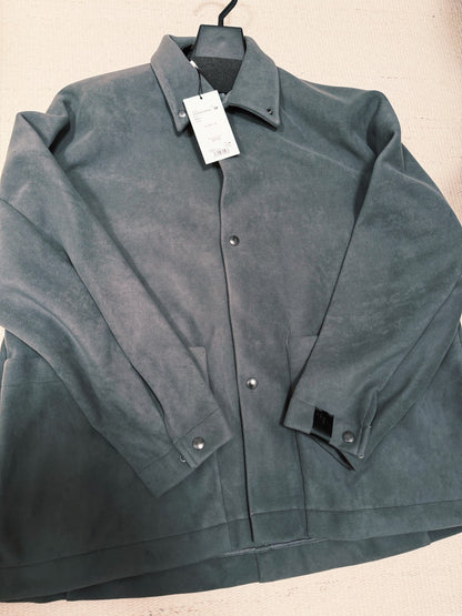 minimalist commuting anti-static shirt jacket