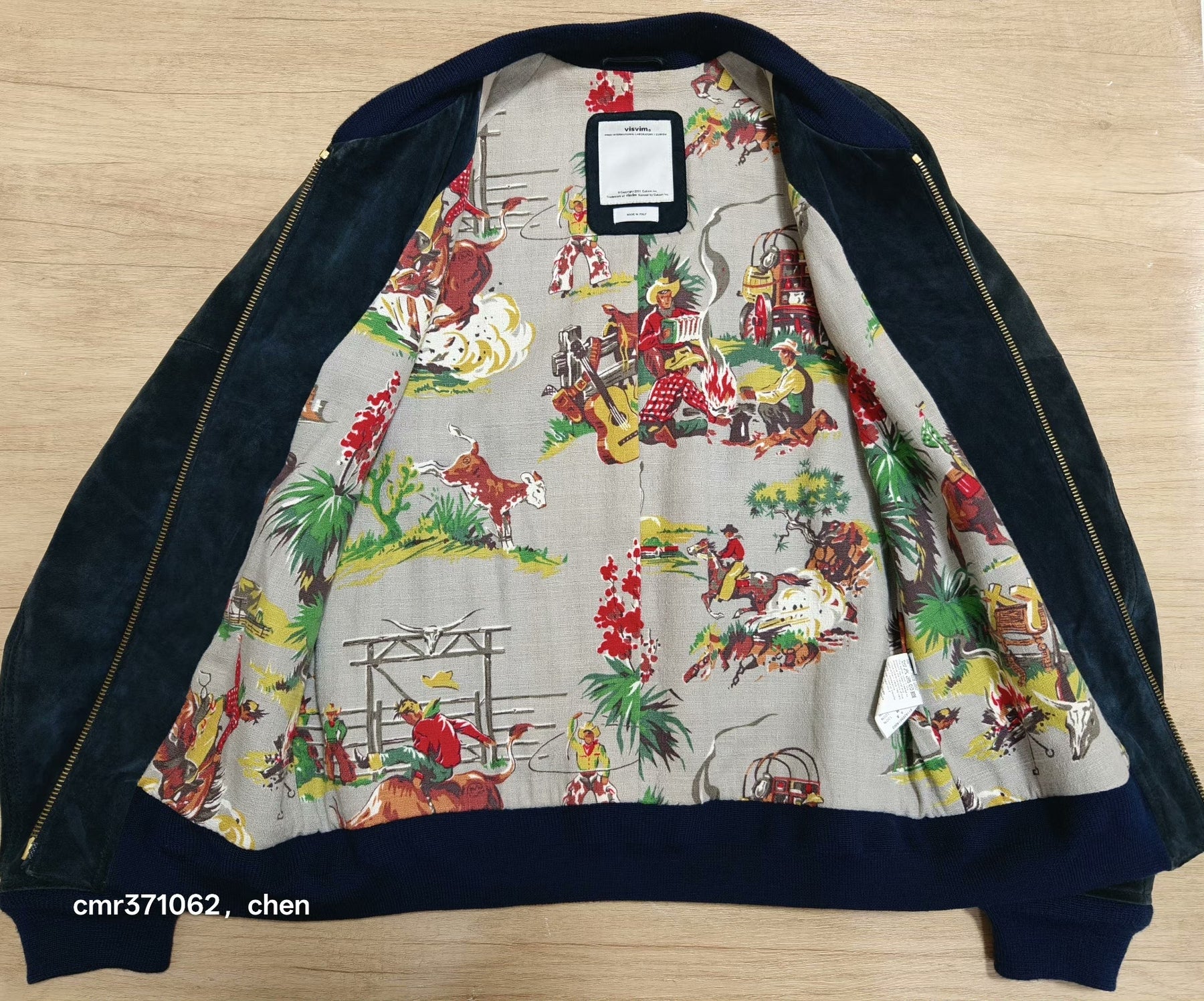 visvim 14AW Varsity Jacket IT