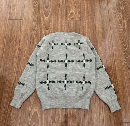 visvim vintage jacquard knit sweater for men