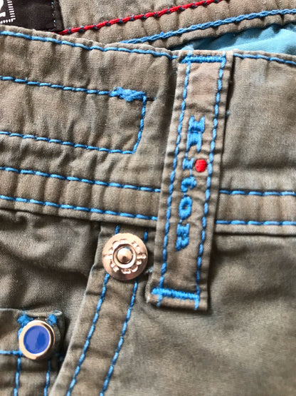 Kiton Casual Pants in Light Green Color