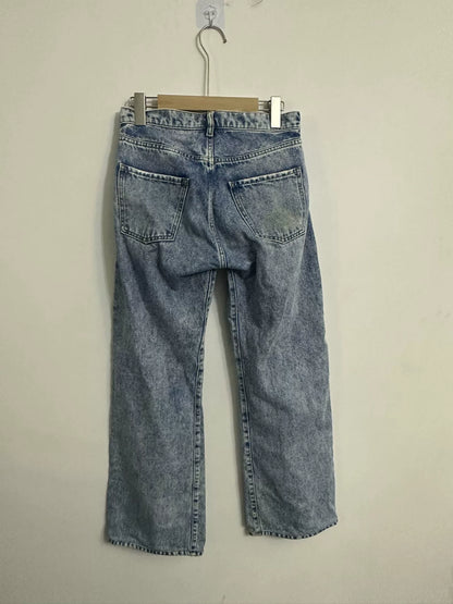 Maison Margiela Blue Wide-Leg Pocket Denim Pants