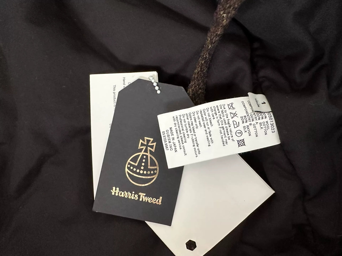 visvim dotera coat harris tweed jacket