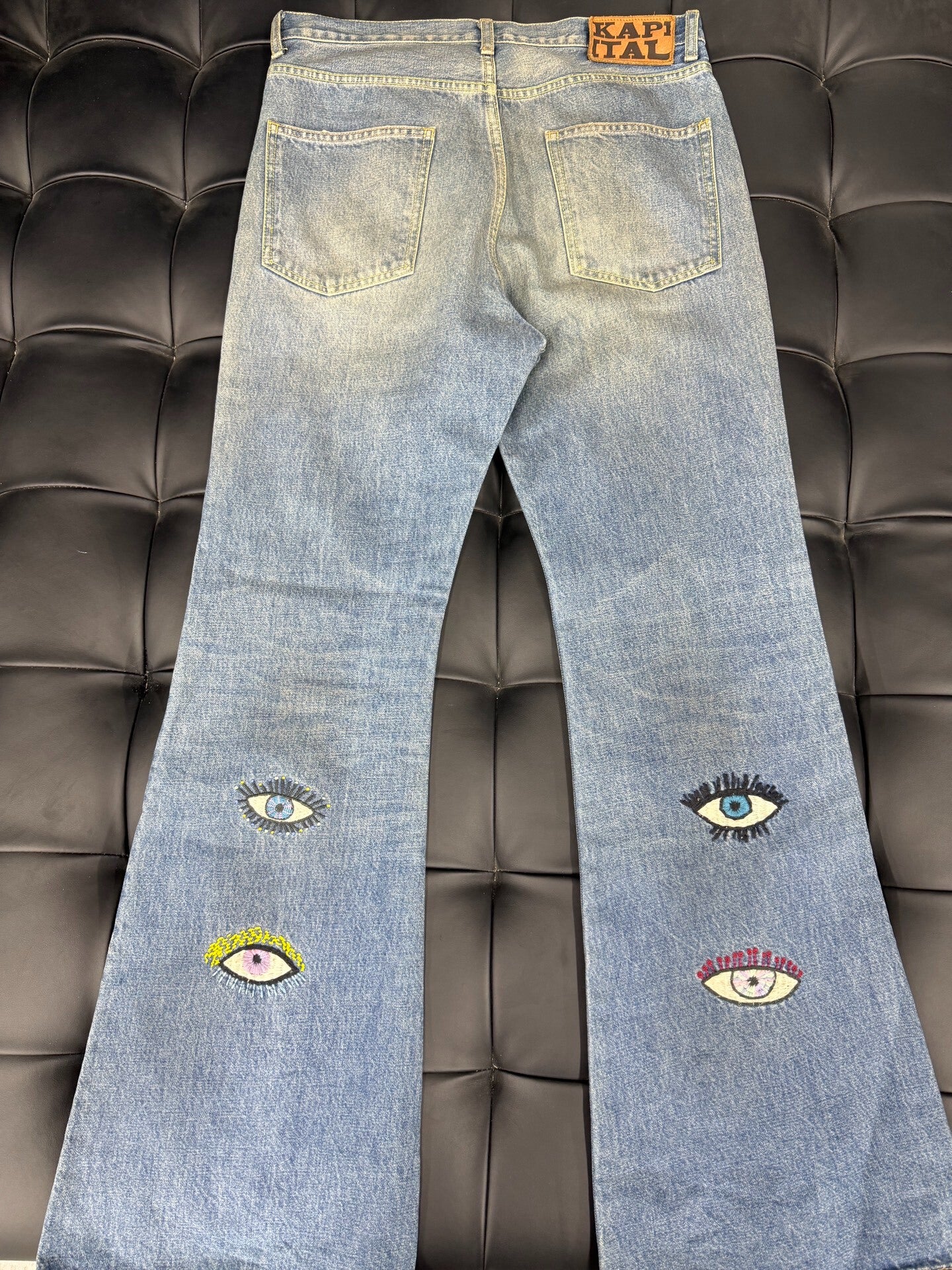 Kapital 24AW Printed Denim Jeans