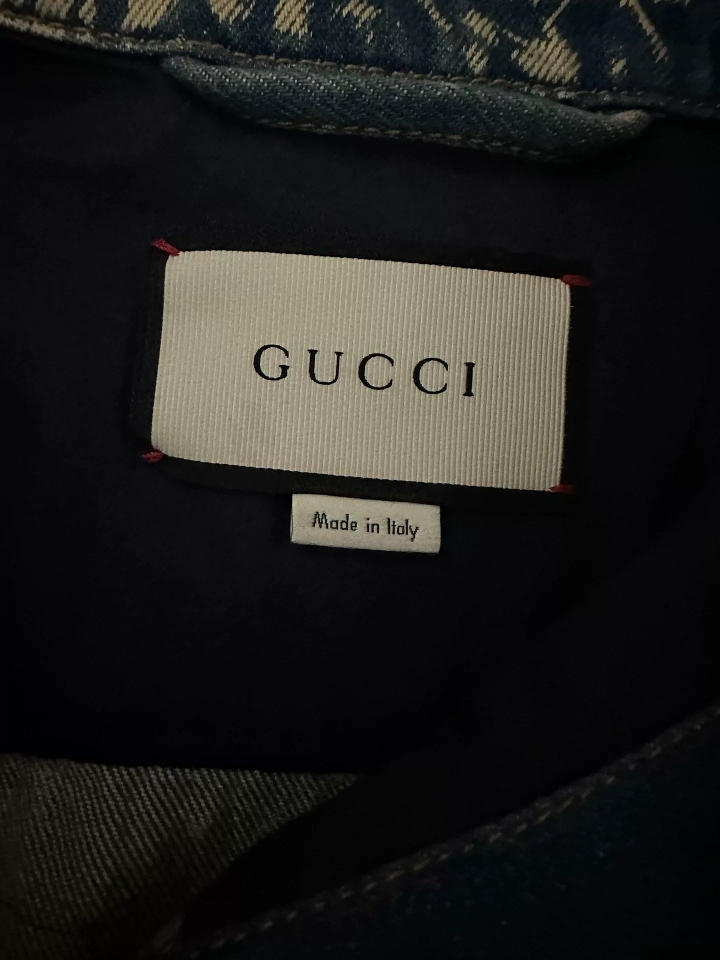 punk denim jacket with studs and tie-dye