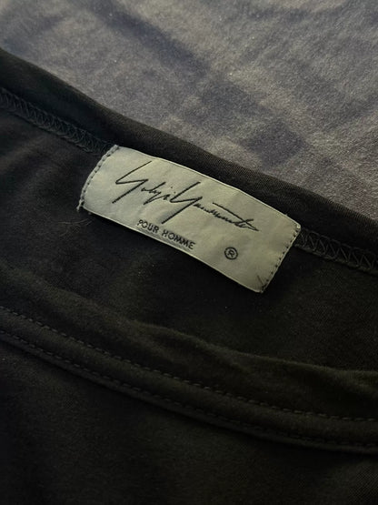 Yohji Yamamoto 19SS Asymmetric Paneled T-shirt
