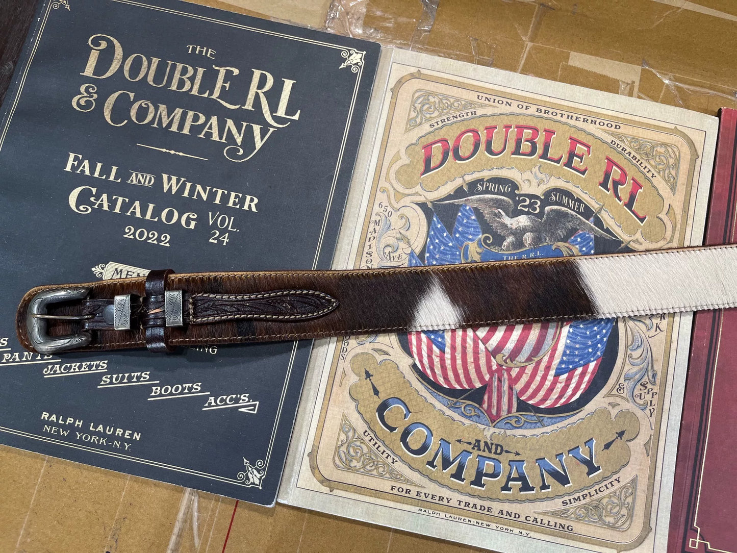 rrl leather ranger belt by ralph lauren