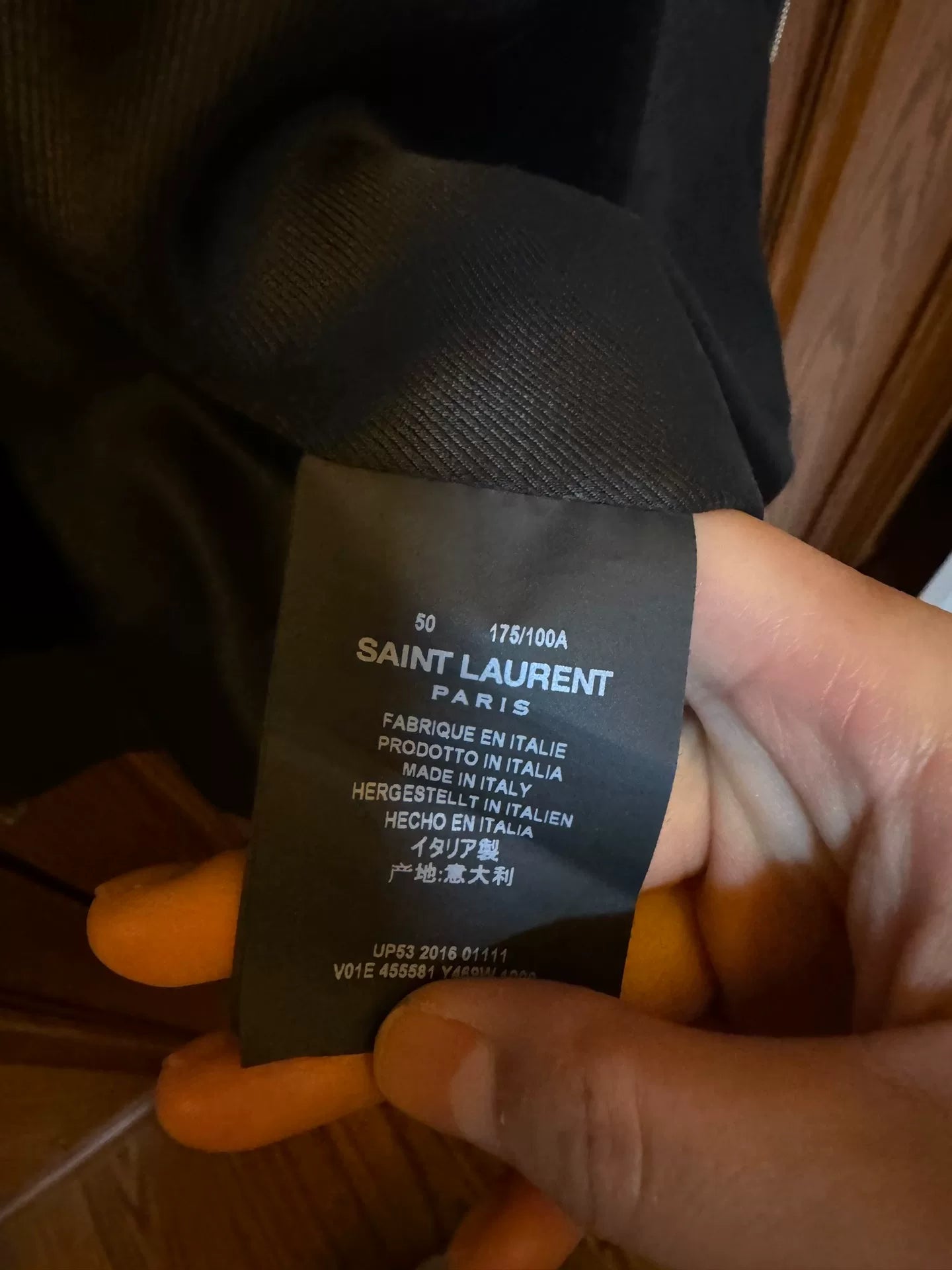 Saint Laurent Diamond Jacket