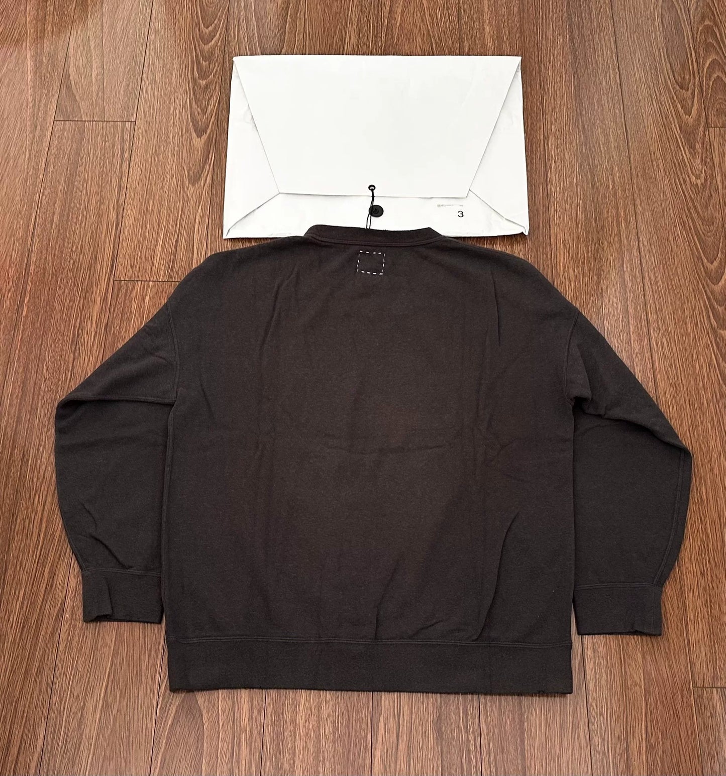 visvim jumbo sweat uneven dye sweatshirt