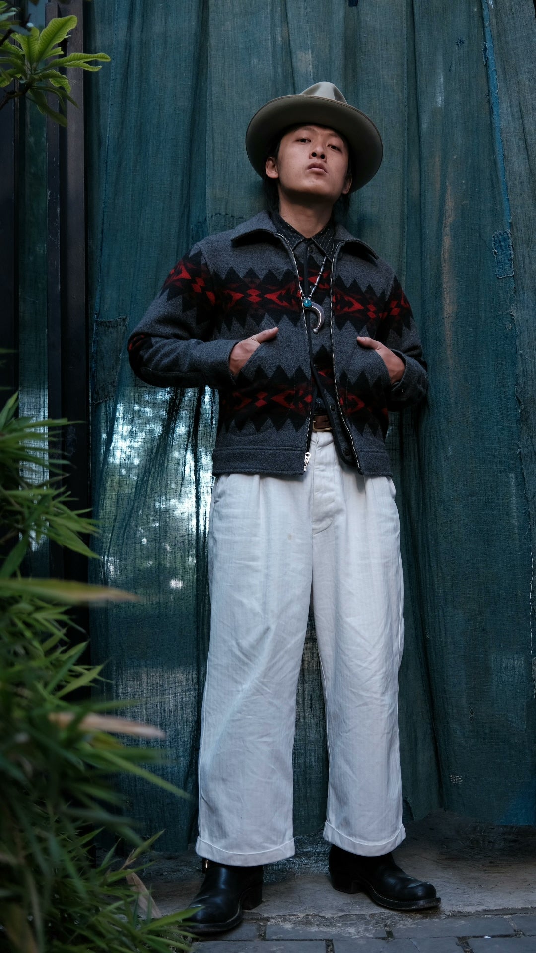 RRL 1930S Wool Vest Jacket Set