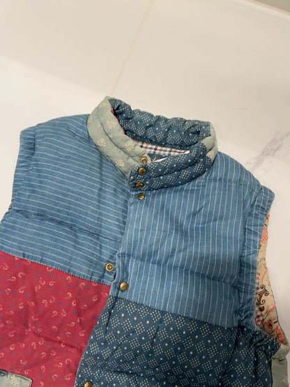 visvim Quilted Patchwork Down Vest