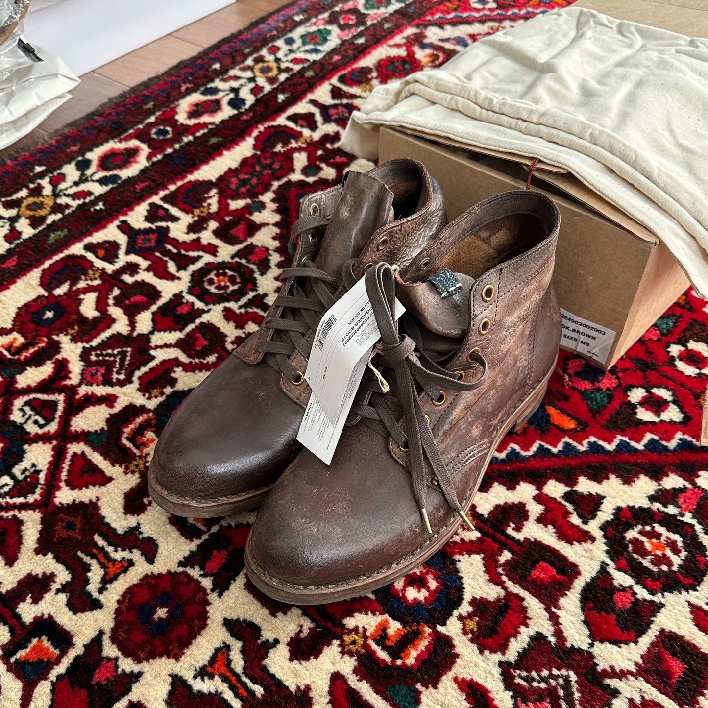 Visvim 24AW ICT Brigadier Boots M9