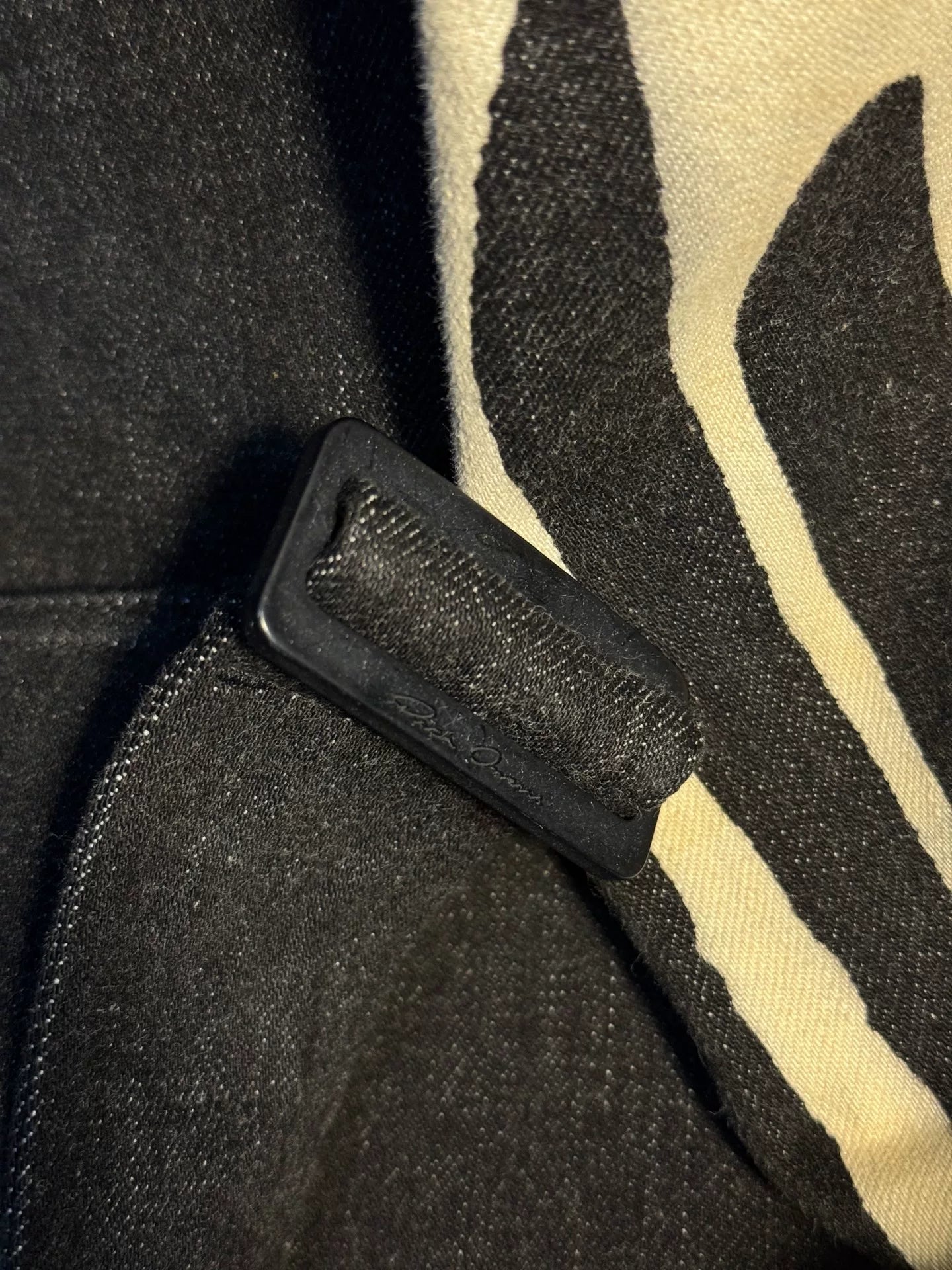 rick owens black paint splash trench coat