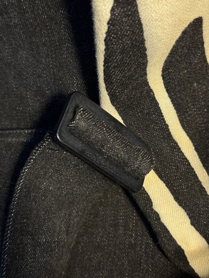 rick owens black paint splash trench coat