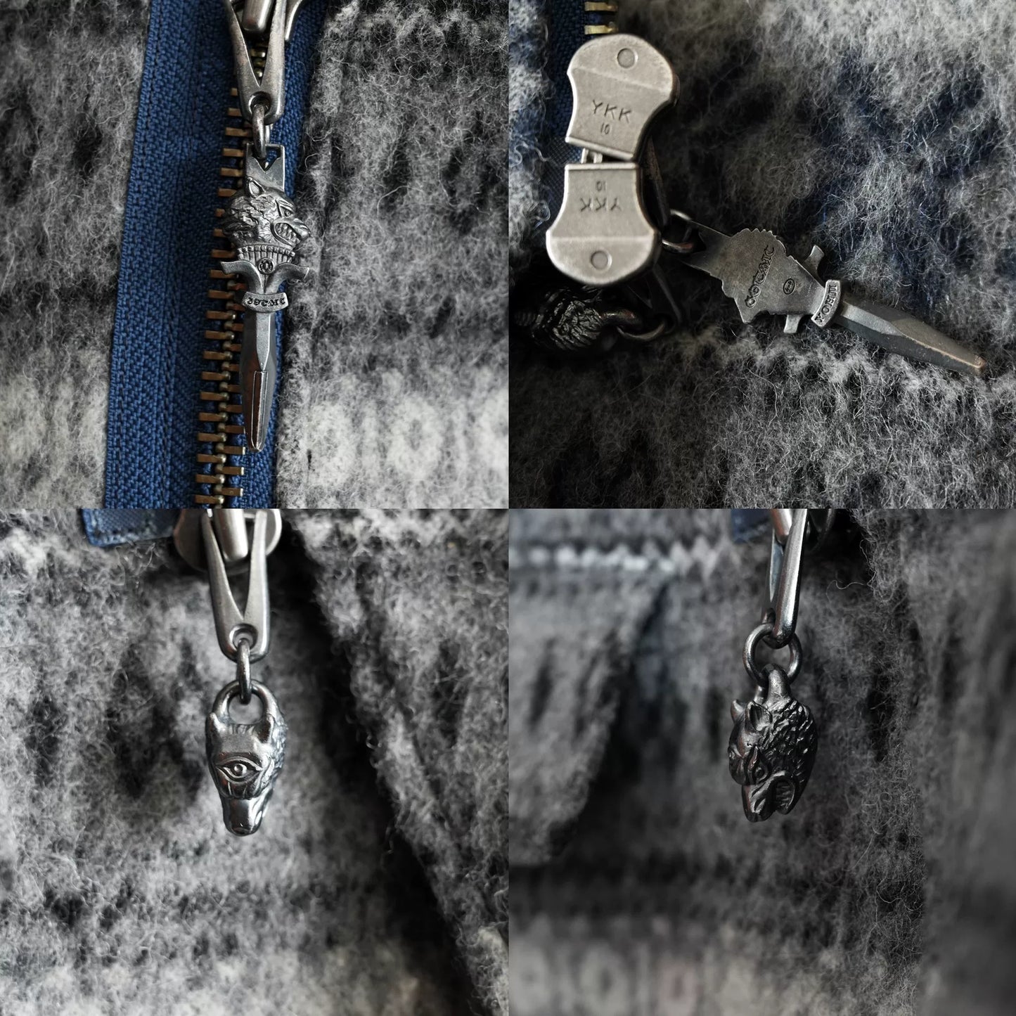 Yohji Yamamoto 14AW Zip Motorcycle Jacket