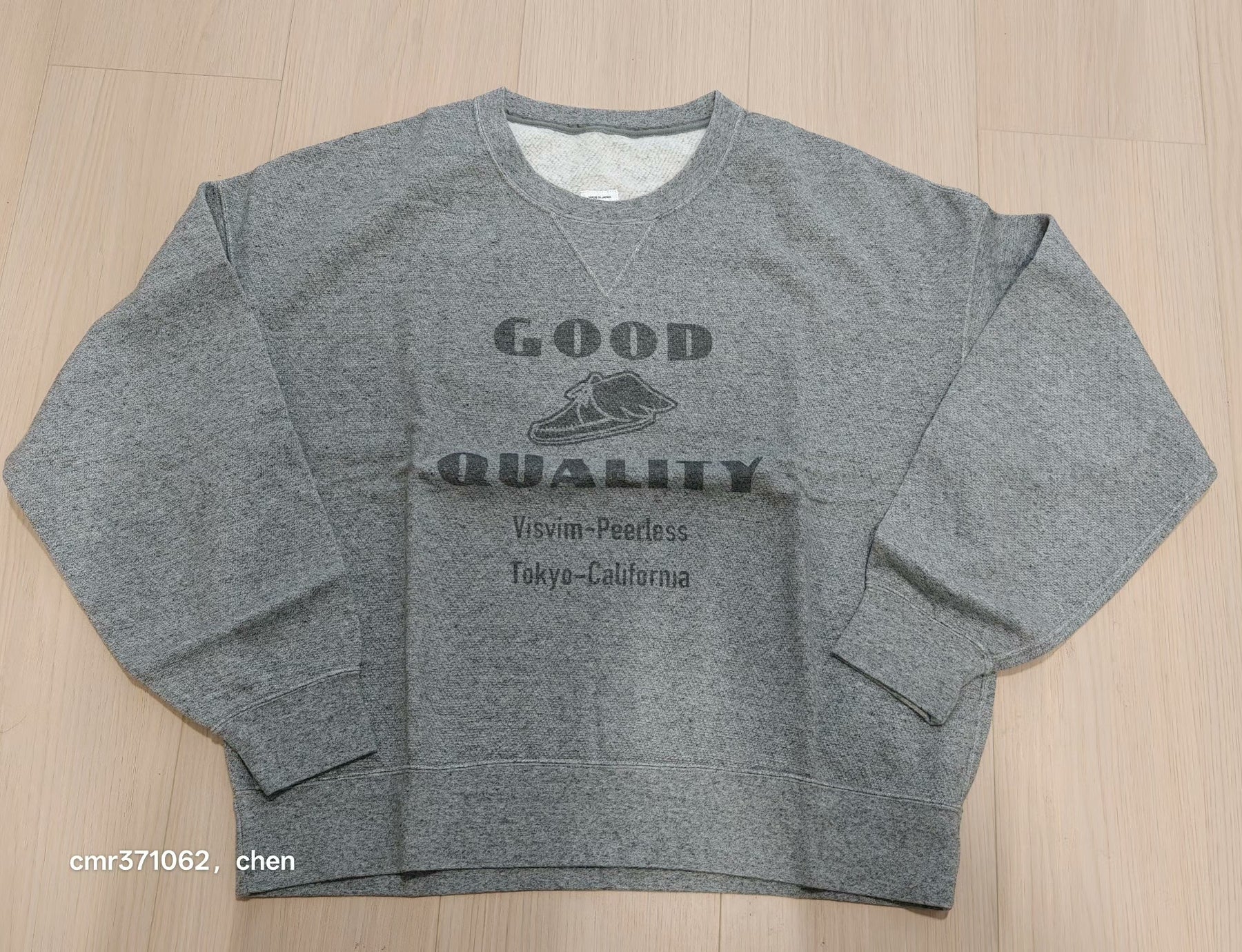 visvim 23AW Spot Amplus SB Sweat LS
