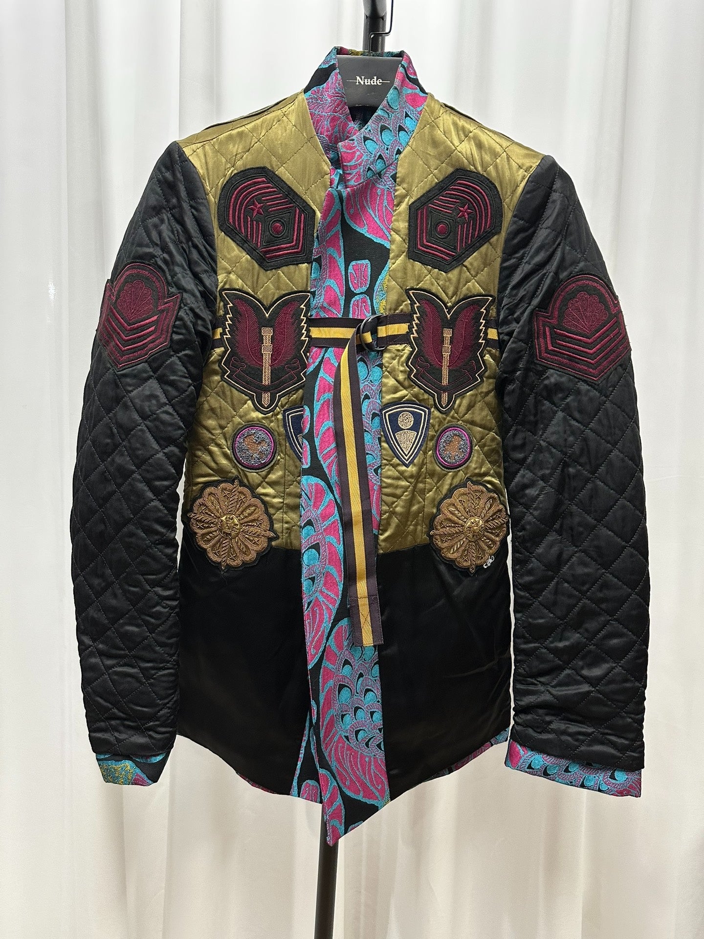 Dries Van Noten 16AW Psychedelic Medal Blazer