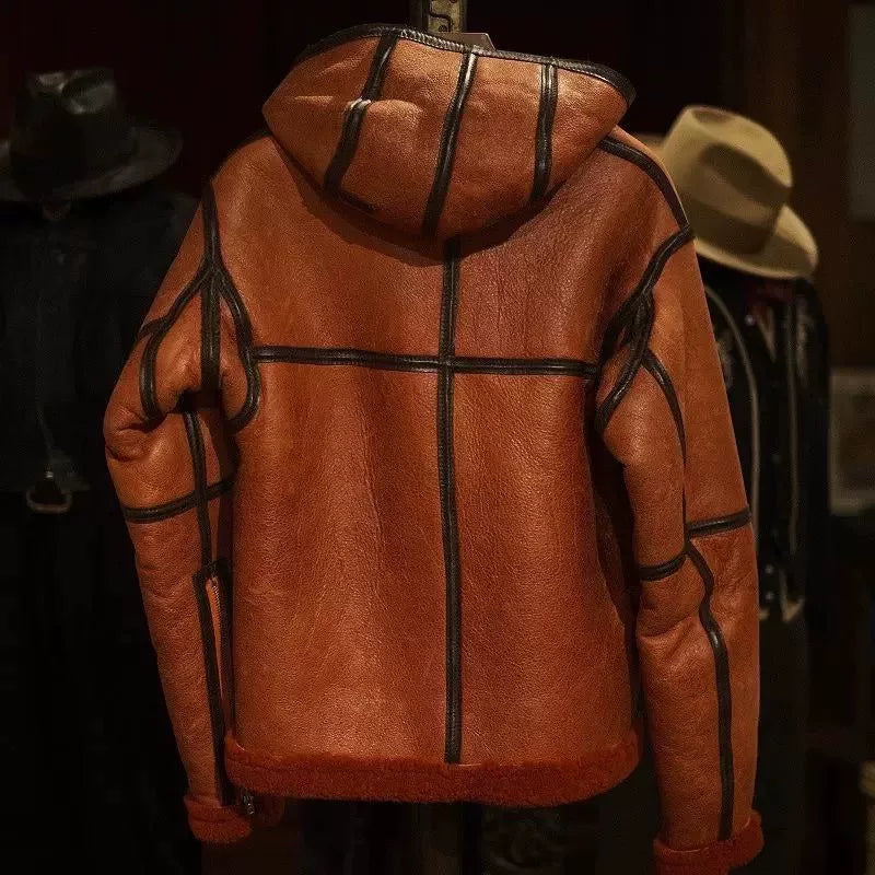Nigel Cabourn Sheepskin Shearling Flight Jacket
