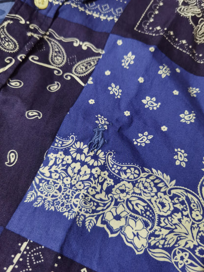RRL Ralph Lauren Bandana Patchwork Shirt