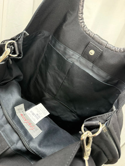 Yohji Yamamoto Noir Zip Ring Crossbody Bag