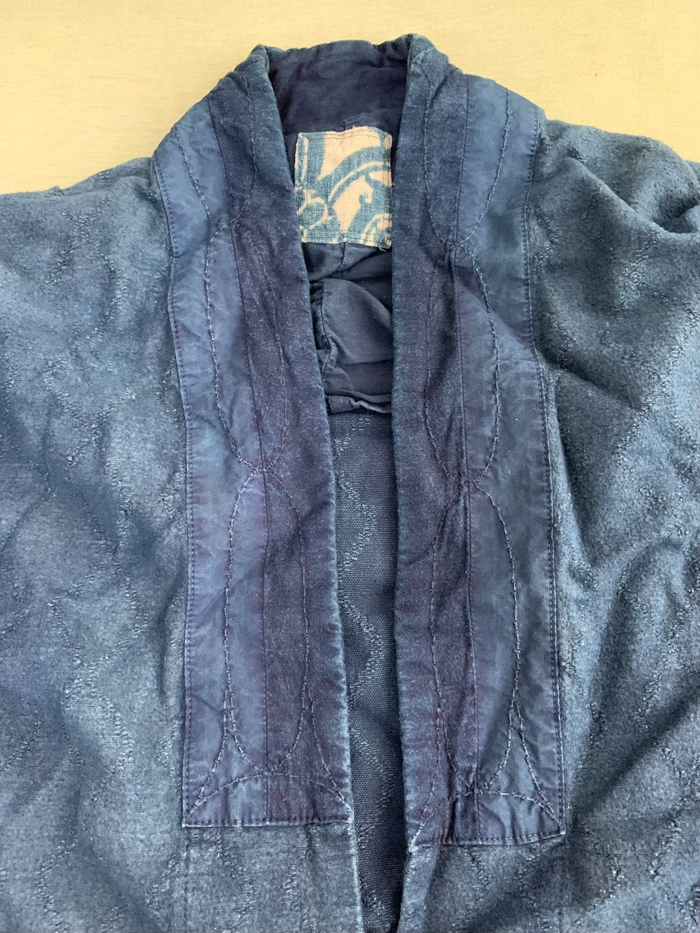 visvim ICT Ruunpe Blue Dyed Robe