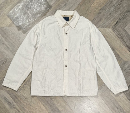 visvim 22AW ICT coverall jacket in ivory